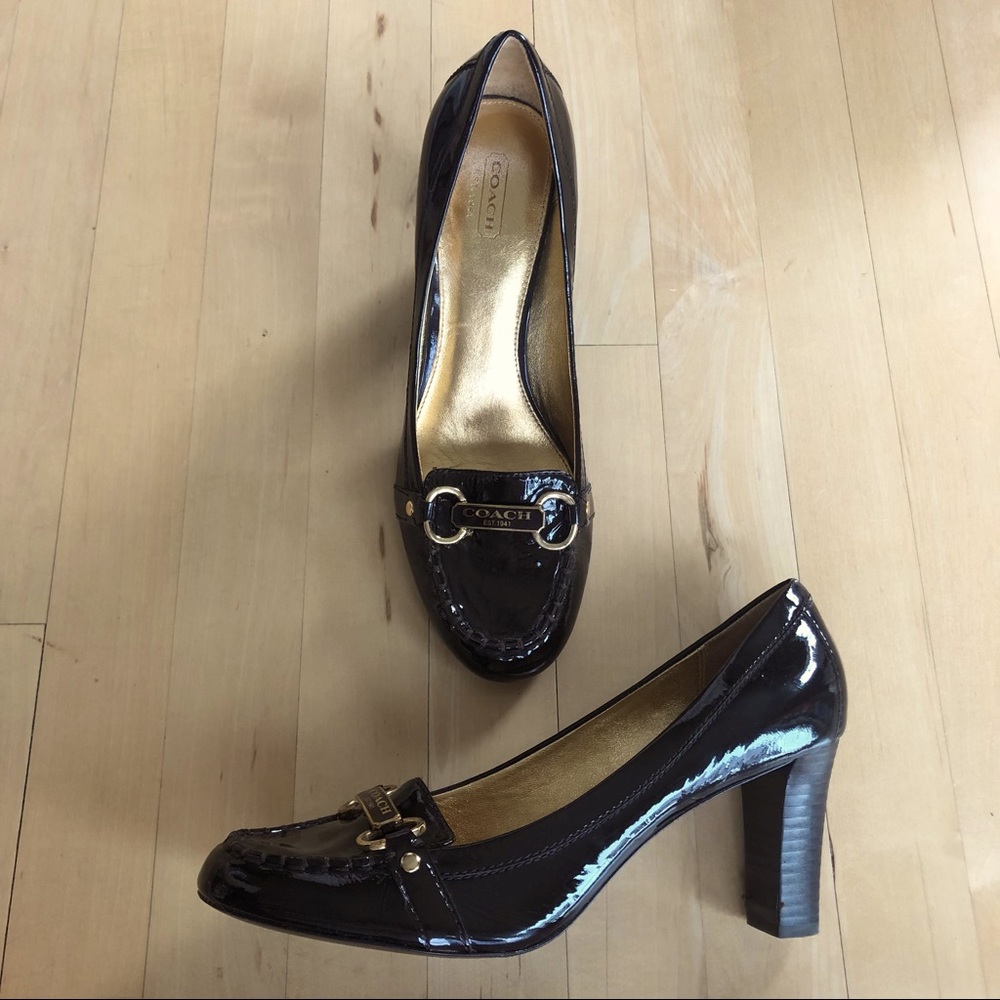 Coach heels - 10
